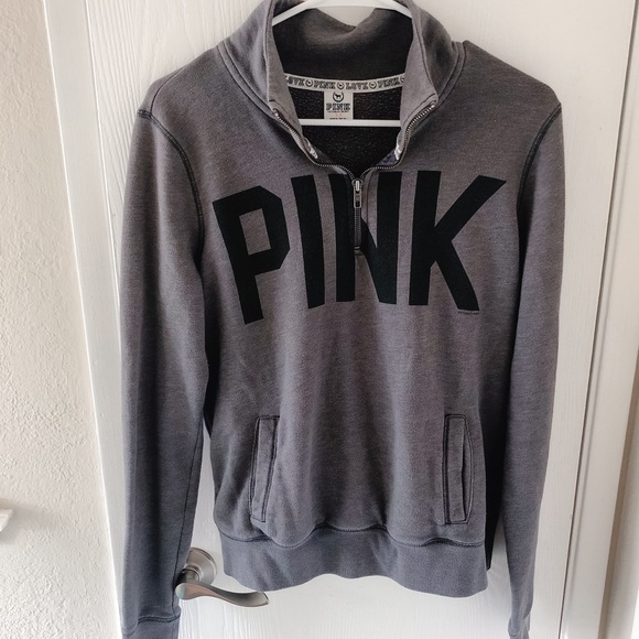 VICTORIAS SECRET PINK ZIP-UP - Picture 1 of 4